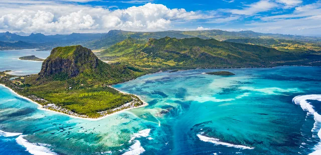 Le Morne Brabant and its surrounding lagoon, Mauritius